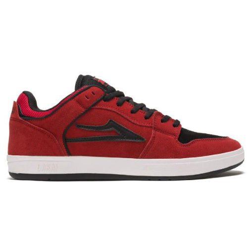 Lakai Telford Low Red Suede Skate Shoe