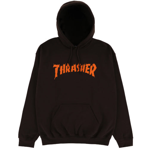 Thrasher Burn It Down Hoodie - Dark Chocolate