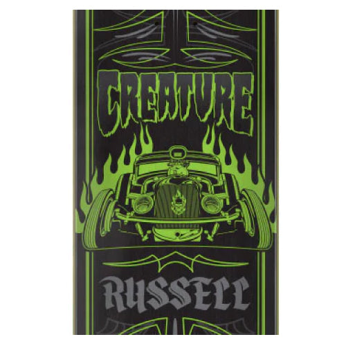 Creature Chris Russell To The Grave VX Skateboard Deck 8.6"