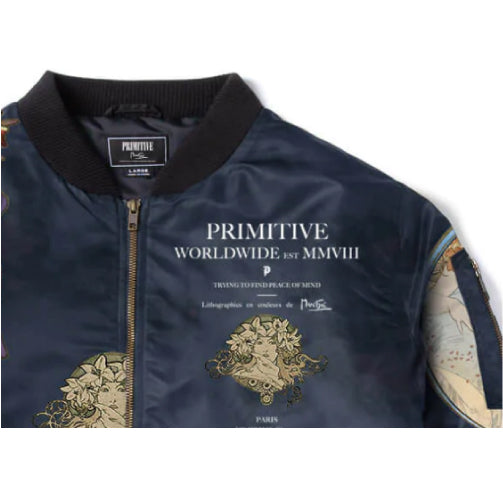 Primitive Tragedy Bomber Jacket - Black