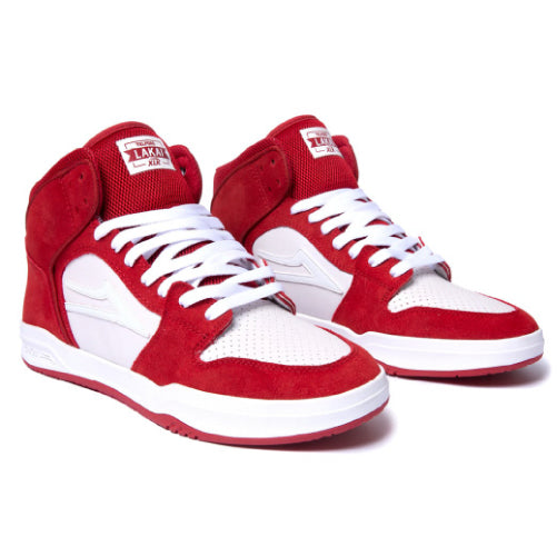 Lakai Valentine's Day Telford Red, White UV Suede Skate Shoe