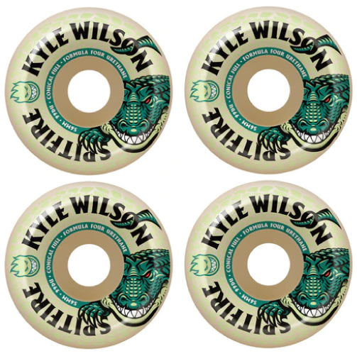 Spitfire F4 Conical Full Kyle Wilson Death Roll Wheels Natural 56MM 99D