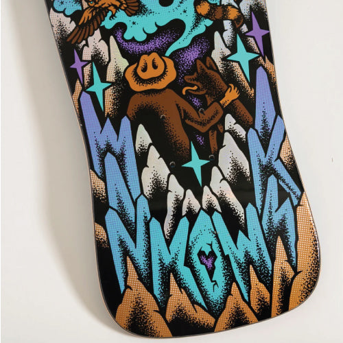 Santa Cruz Erick Winkowski Crystal Cave Shaped Skateboard Deck 10.34"
