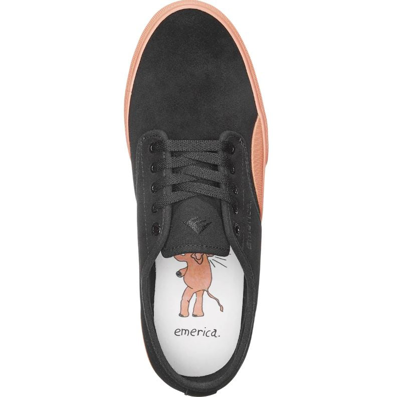 Emerica Wino Standard Black/Pink Skate Shoe