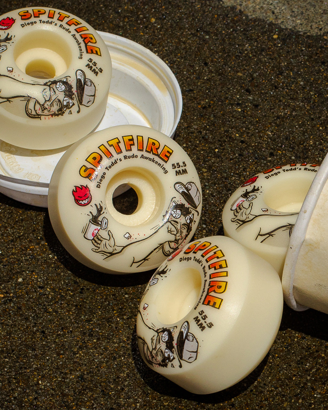 Spitfire F4 Classic Diego Rude Awakening Wheels 99D – Anchors