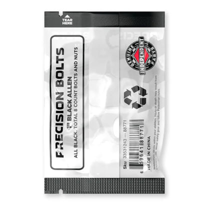 Independent Allen Precision Bolts Hardware Black 1.0"