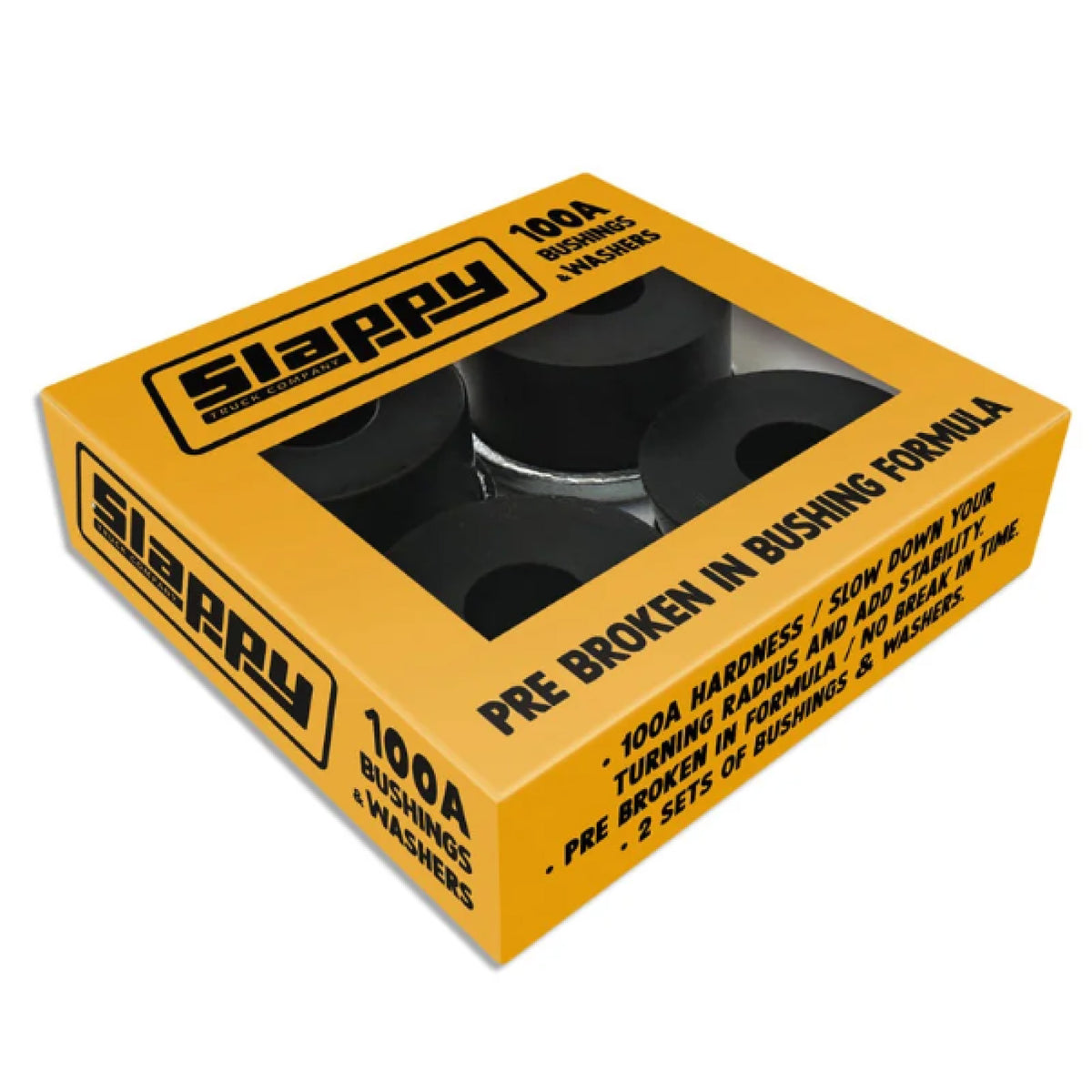 Slappy Bushings White 100A black