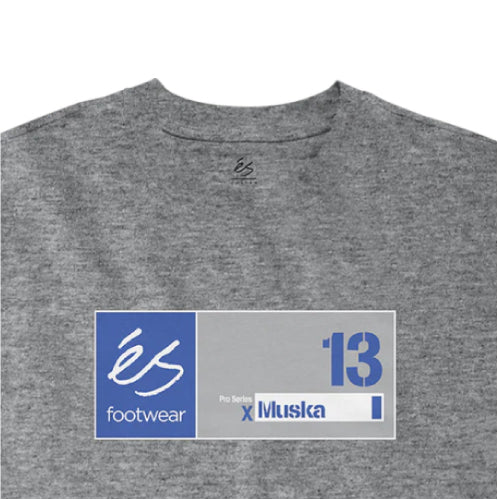 eS Muska 13 Tee - Grey Heather