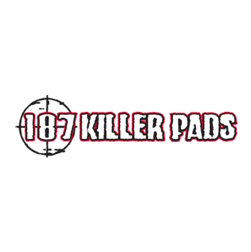 187 Killer Pads Slim Knee Pad Set - Black