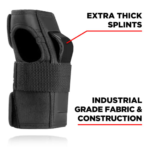 187 Killer Pads Wrist Guard Set - Black features 2