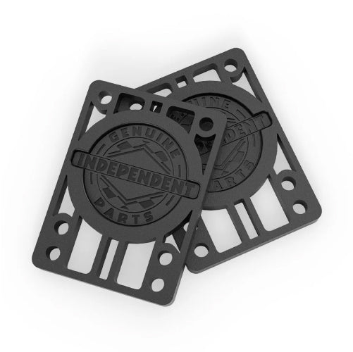 Independent Riser Pads 1/4" (Set of 2) - Black pair