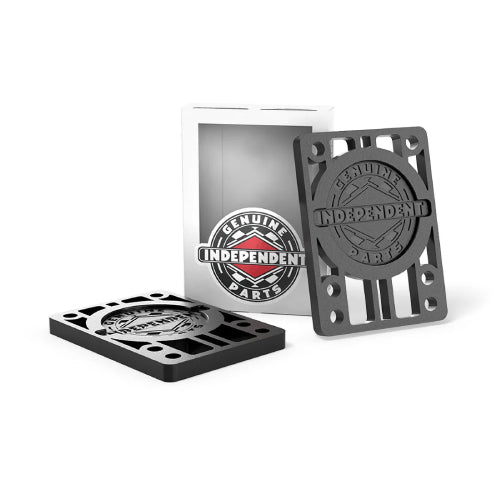 Independent Riser Pads 1/4" (Set of 2) - Black