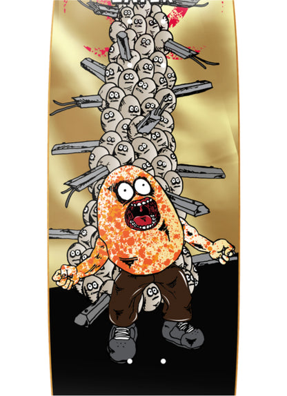 Heroin 28 Eggs Later Skateboard Deck 9" graphic