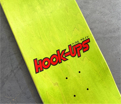 Hook-Ups 357 Skateboard Deck 8.25" top close