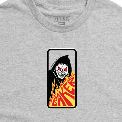 Baker 456 Tee - Heather Grey