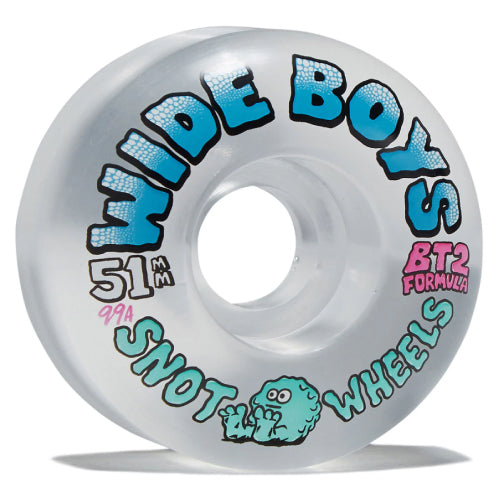 Snot Wide Boys Wheels Clear/Blue 51MM 99A