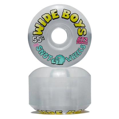 Snot Wide Boys Wheels Clear/Yellow 55MM 101A ride patch