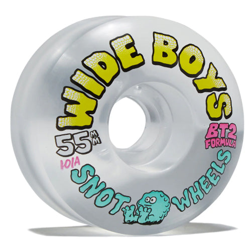 Snot Wide Boys Wheels Clear/Yellow 55MM 101A