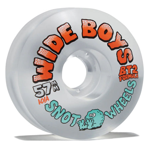 Snot Wide Boys Wheels Clear/Orange 57MM 101A