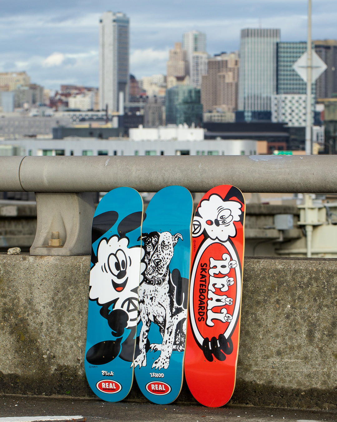 Real X Verdy Vick SSD26 Skateboard Deck 8.5