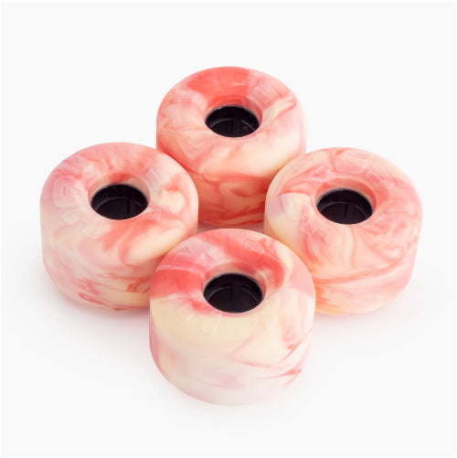 Hawgs EZ 63MM 78A pink white swirl set outside