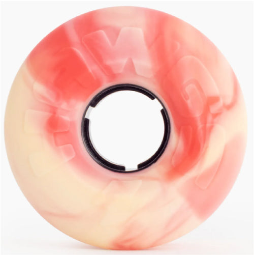 Hawgs EZ 63MM 78A pink white swirl outside