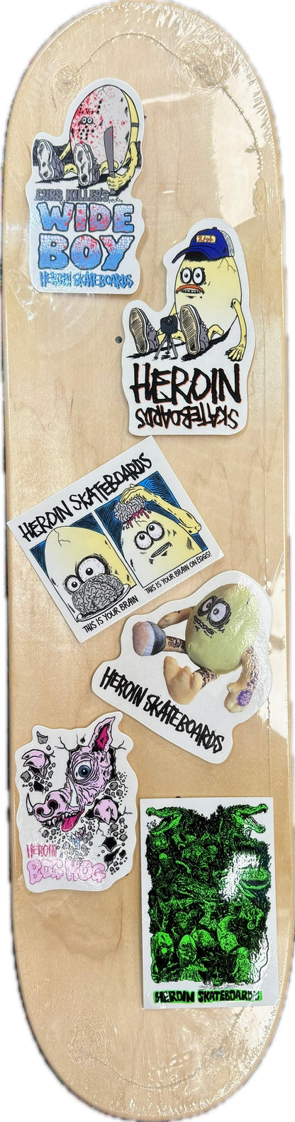 Heroin Allegory Stickers - Set of 6