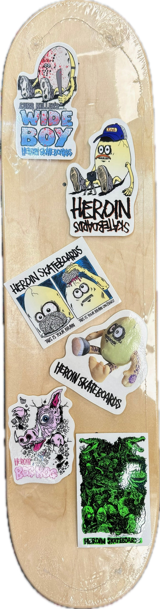 Heroin Allegory Stickers - Set of 6