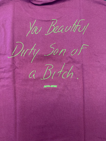 Fucking Awesome SOB Tee - Maroon