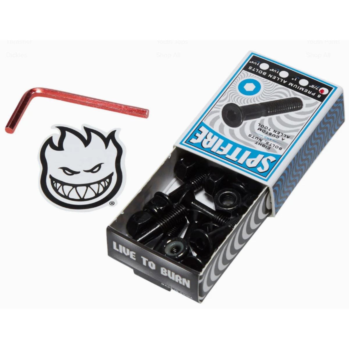 Spitfire Allen Hardware 7/8"