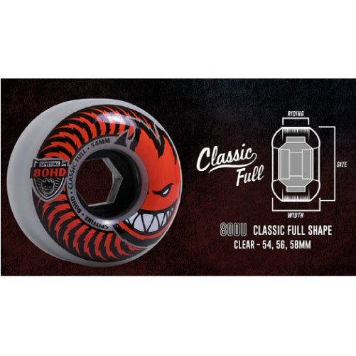 Spitfire Classic Full Wheels 58MM 80HD