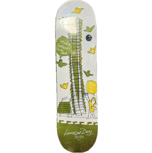 Krooked DLX SSD Shop Keeper Skateboard Deck 8.06"