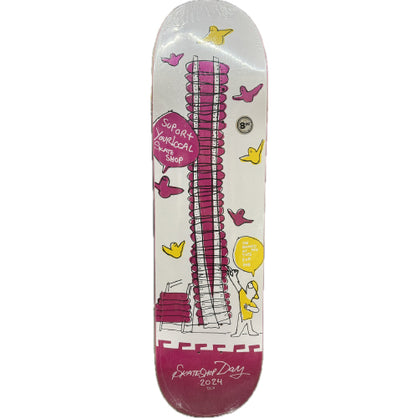 Krooked DLX SSD Shop Keeper Skateboard Deck 8.06"