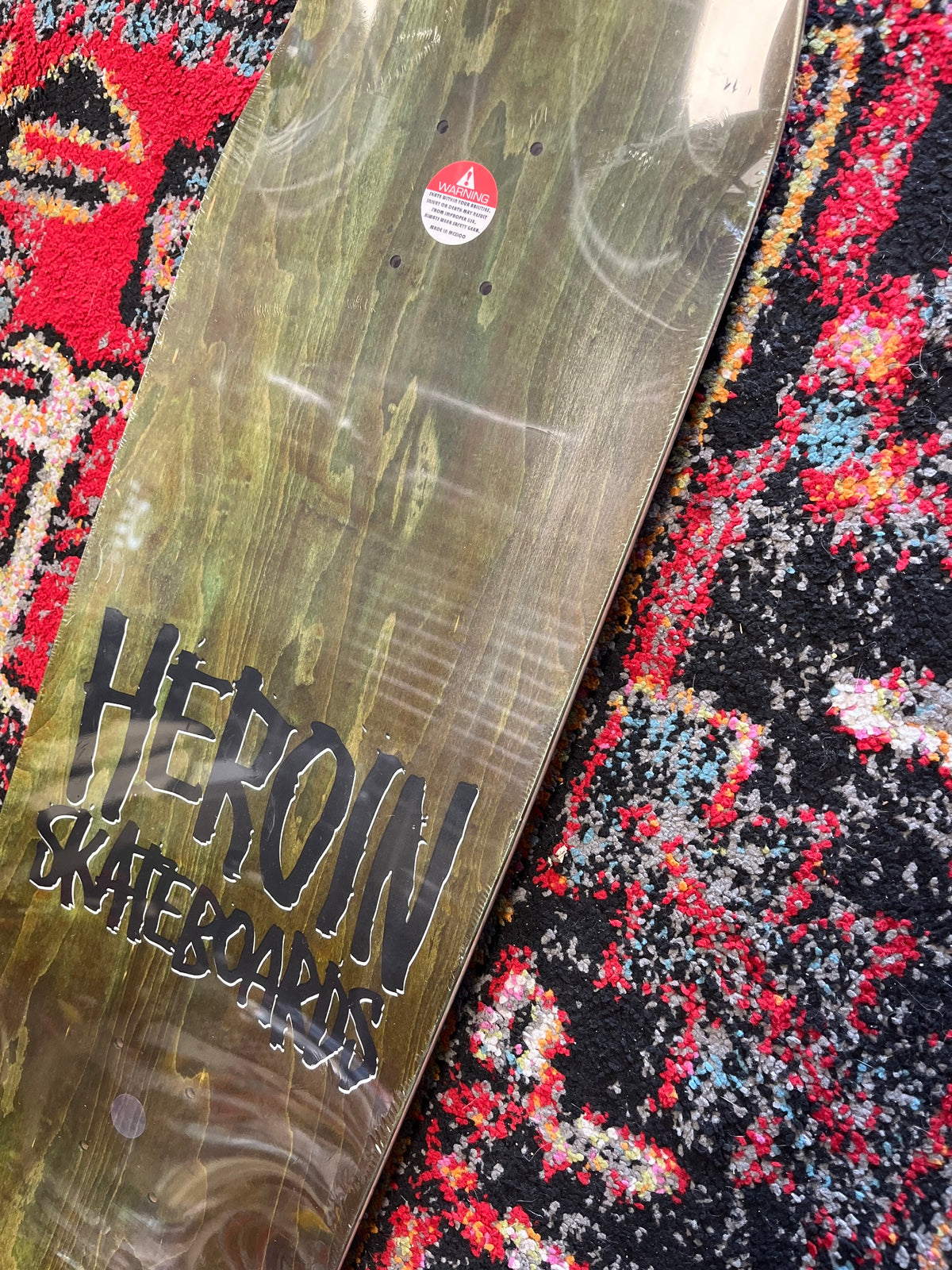 *BLEMISH* Heroin Sword Team Skateboard Deck 8.8"