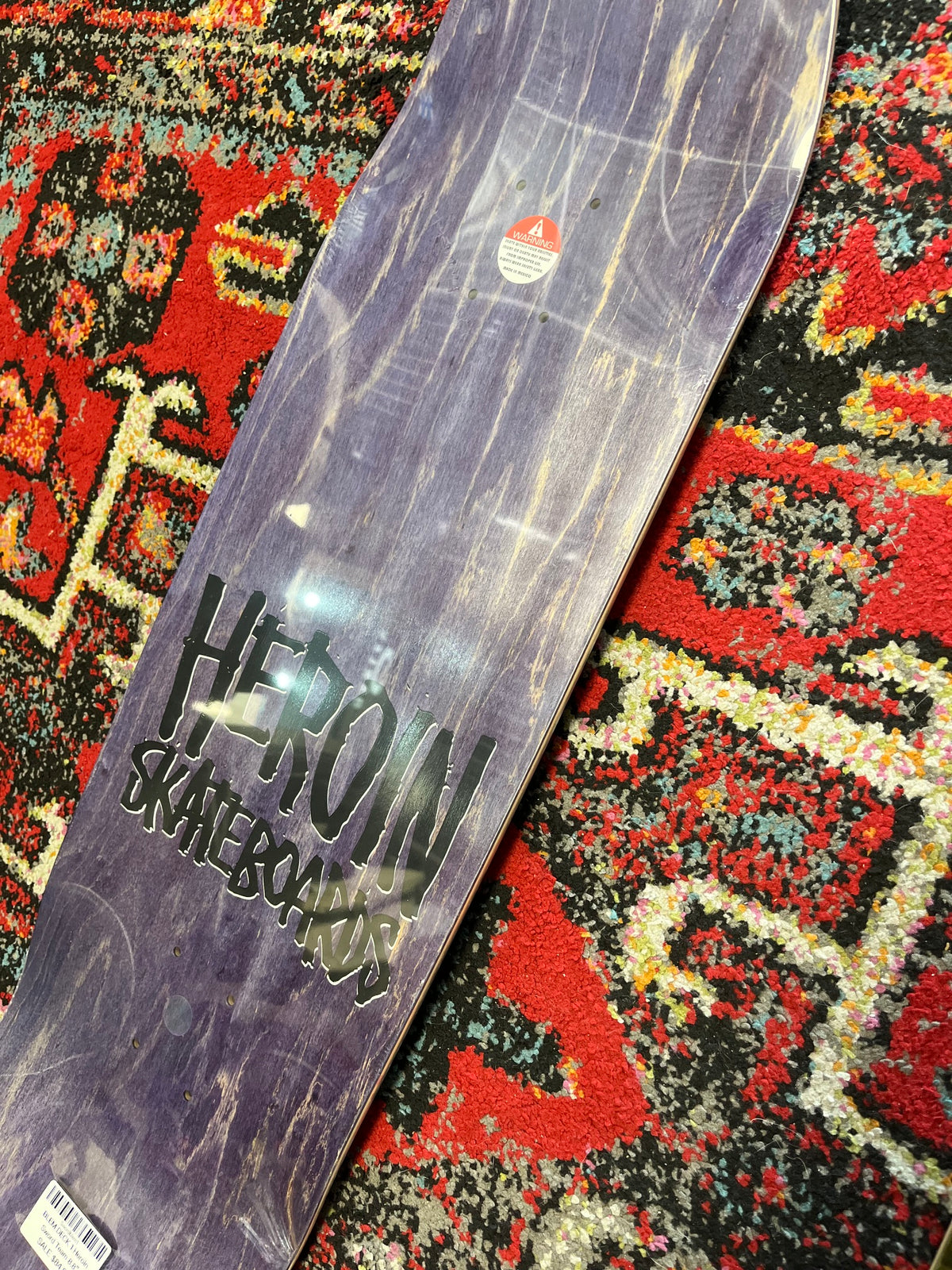 *BLEMISH* Heroin Sword Team Skateboard Deck 8.8"