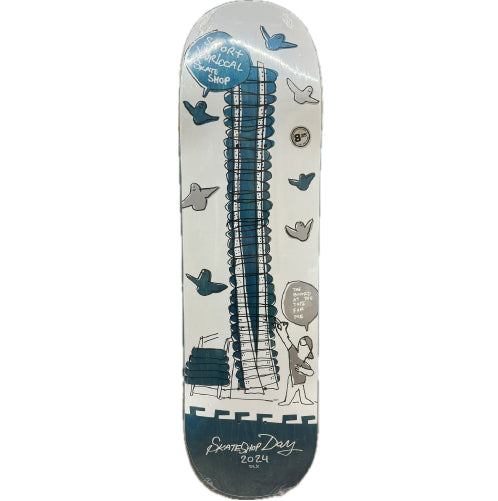 Krooked DLX SSD Shop Keeper Skateboard Deck 8.25"