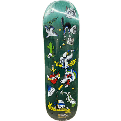 Antihero Pfanner No Regerts Skateboard Deck 8.25"