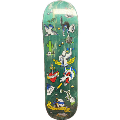 Antihero Pfanner No Regerts Skateboard Deck 8.25"