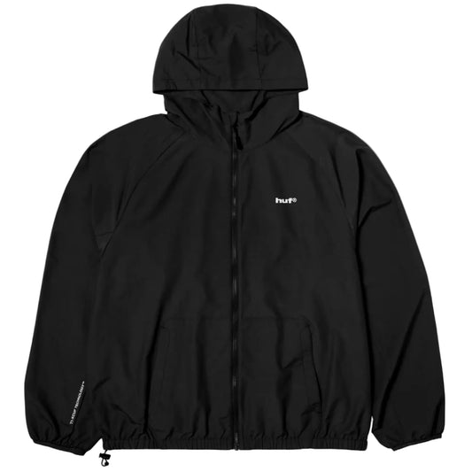 HUF 89 Lightweight Shell Jacket - Black front