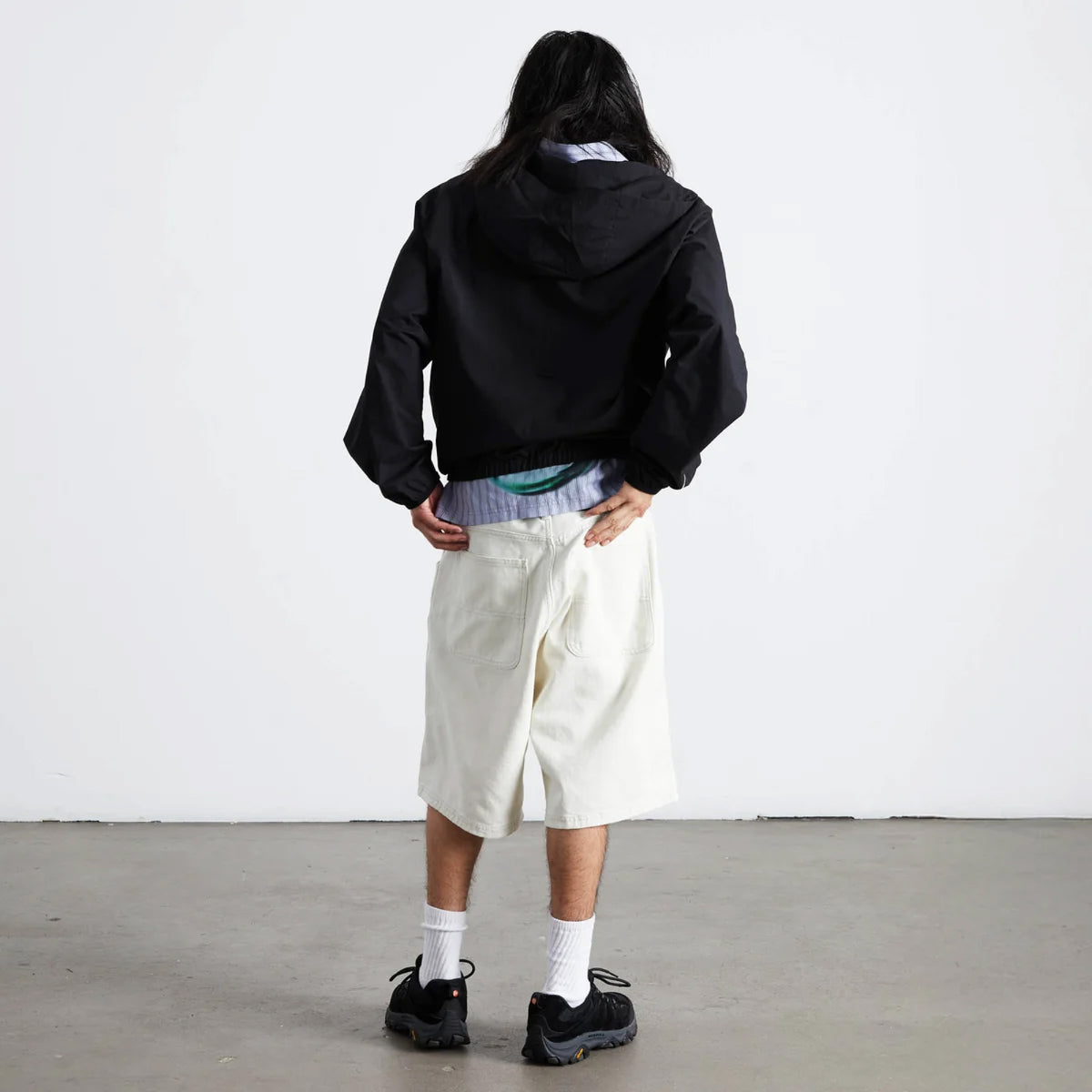 HUF 89 Lightweight Shell Jacket - Black