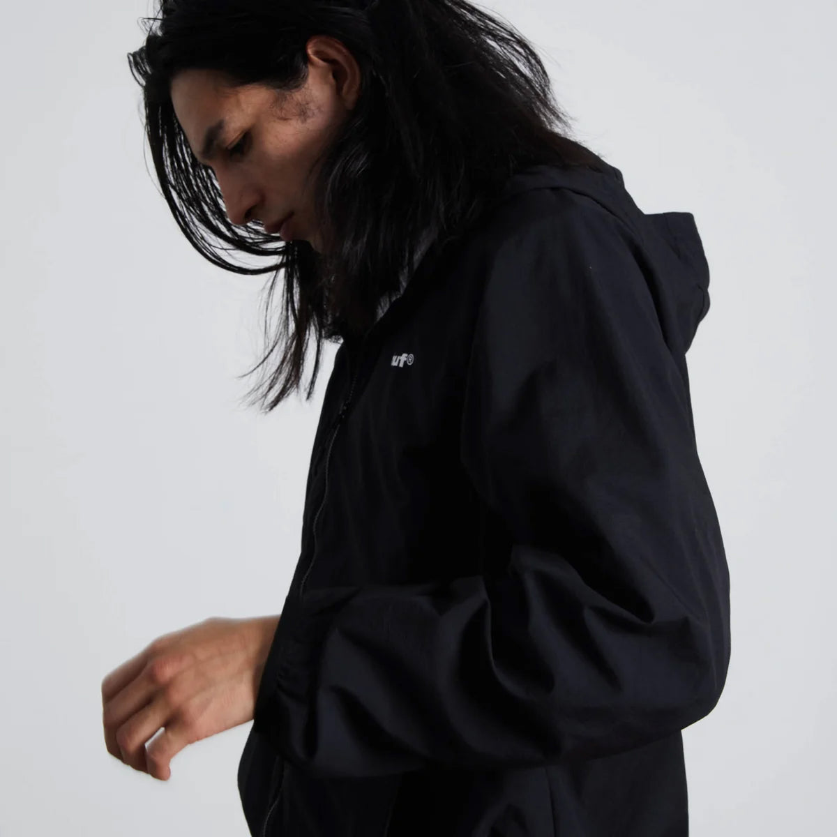 HUF 89 Lightweight Shell Jacket - Black