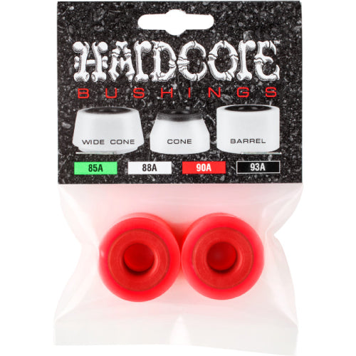 Bones Hardcore Barrel Bushings Red/Red 90A