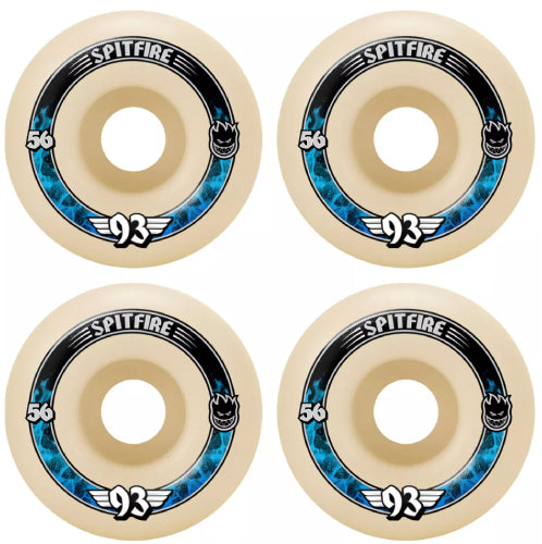 Spitfire F4 Radials Wheels Natural 56MM 93D