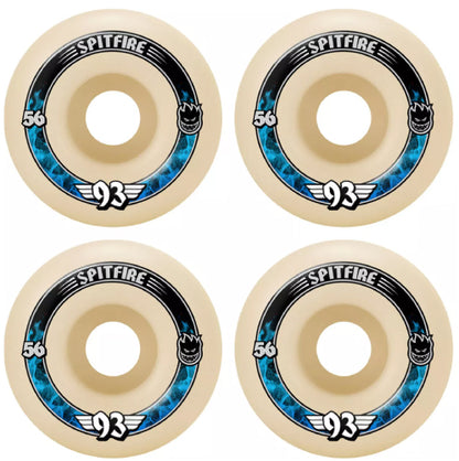 Spitfire F4 Radials Wheels Natural 56MM 93D