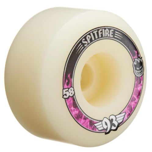 Spitfire F4 Radials Wheels Natural 58MM 93D