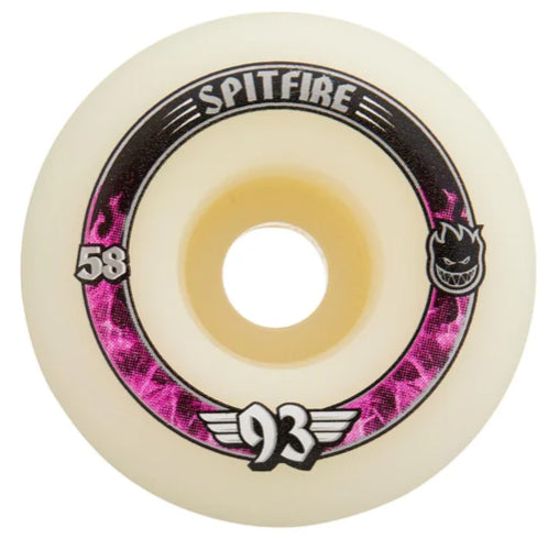 Spitfire F4 Radials Wheels Natural 58MM 93D