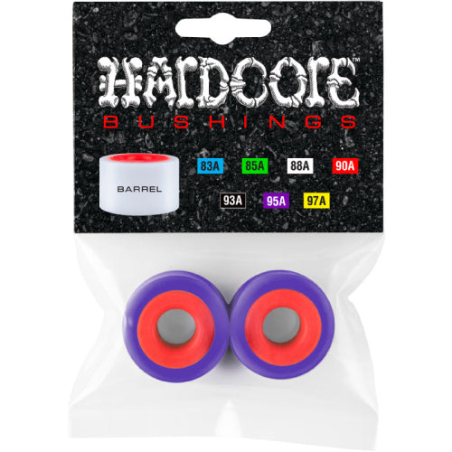 Bones Hardcore Barrel Bushings Purple/Red 95A