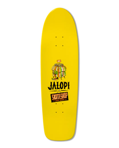 Jalopi Skate Co. SSD26 Skateboard Deck 9.18" top