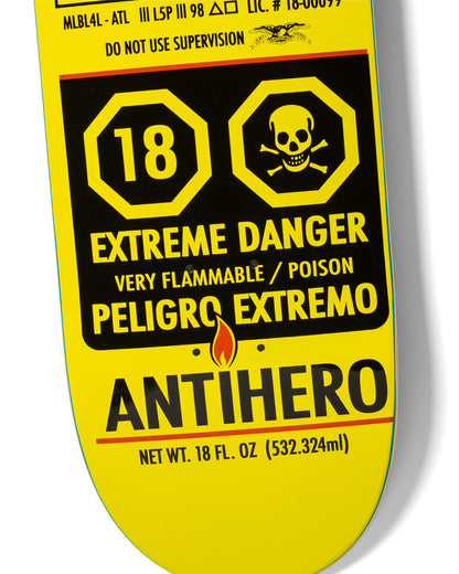 Antihero Grant Fueled Up Skateboard Deck 8.38"