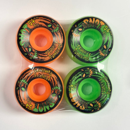 Snot Franky's Pumpkins Wheels Green/Orange 54MM 99A